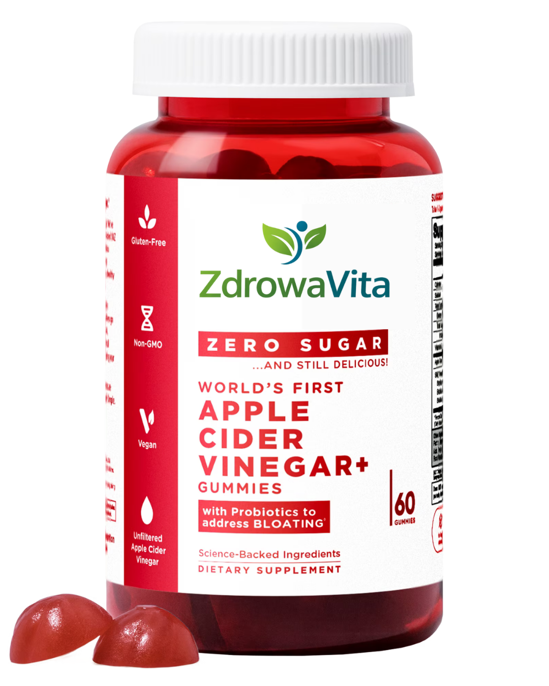 Żelki z octem jabłkowym